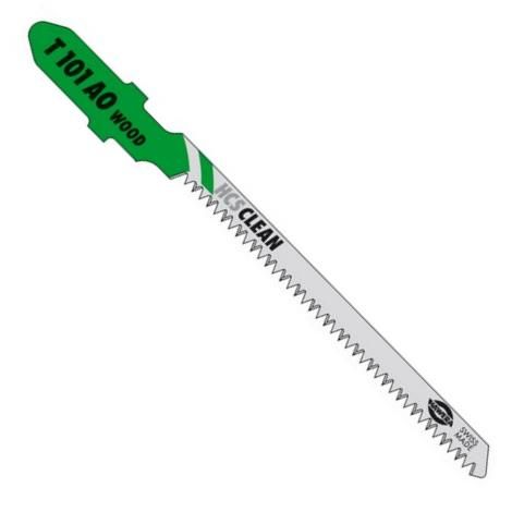 HCS clean figūrzāģis 2.5 x 75mm kokam (T 101 BR wood) 5gab